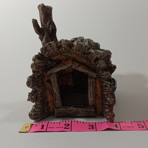 NEW Fish Tank Betta Wooden Log Hideout Fairy House - Picture 3 of 11